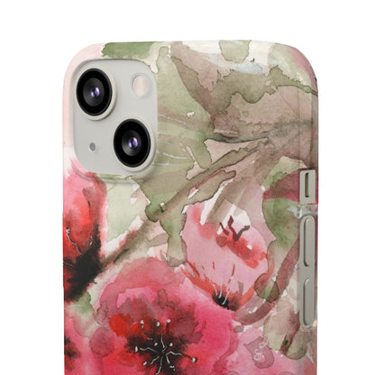 Evening Flowers iPhone & Samsung Snap Cases