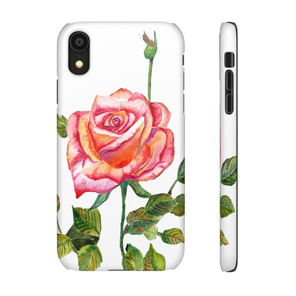 Fragrant Garden Rose iPhone & Samsung Snap Cases