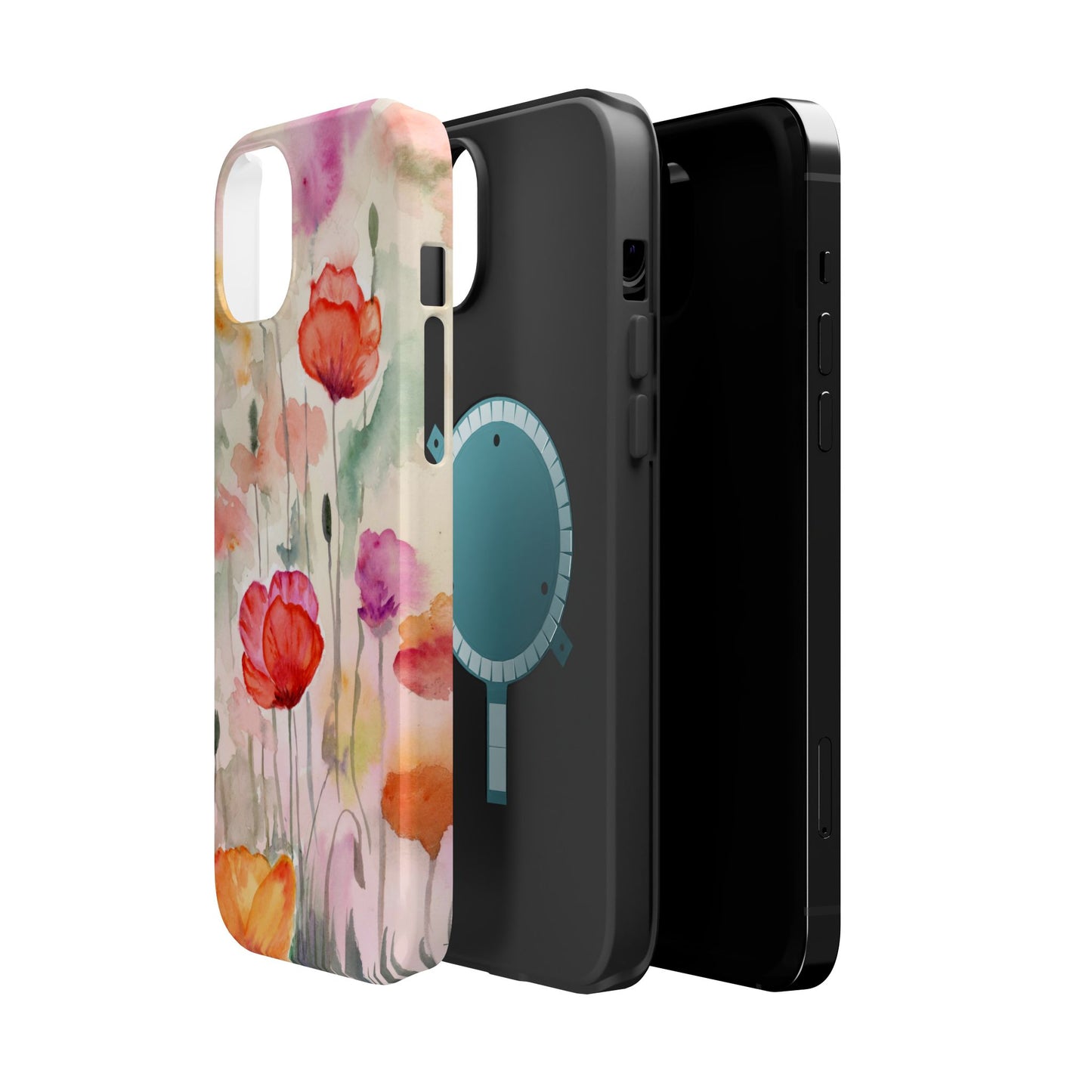 Winter Flowers MagSafe® Impact Cases (iPhone 16 and others)