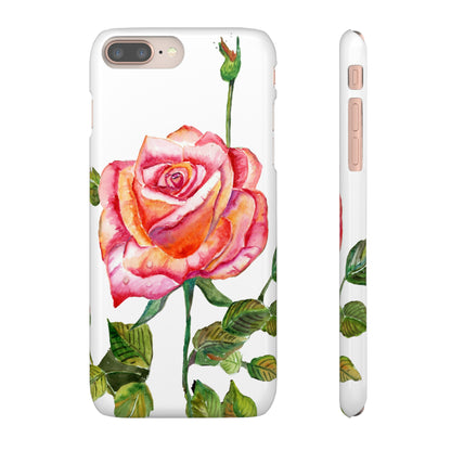 Fragrant Garden Rose iPhone & Samsung Snap Cases