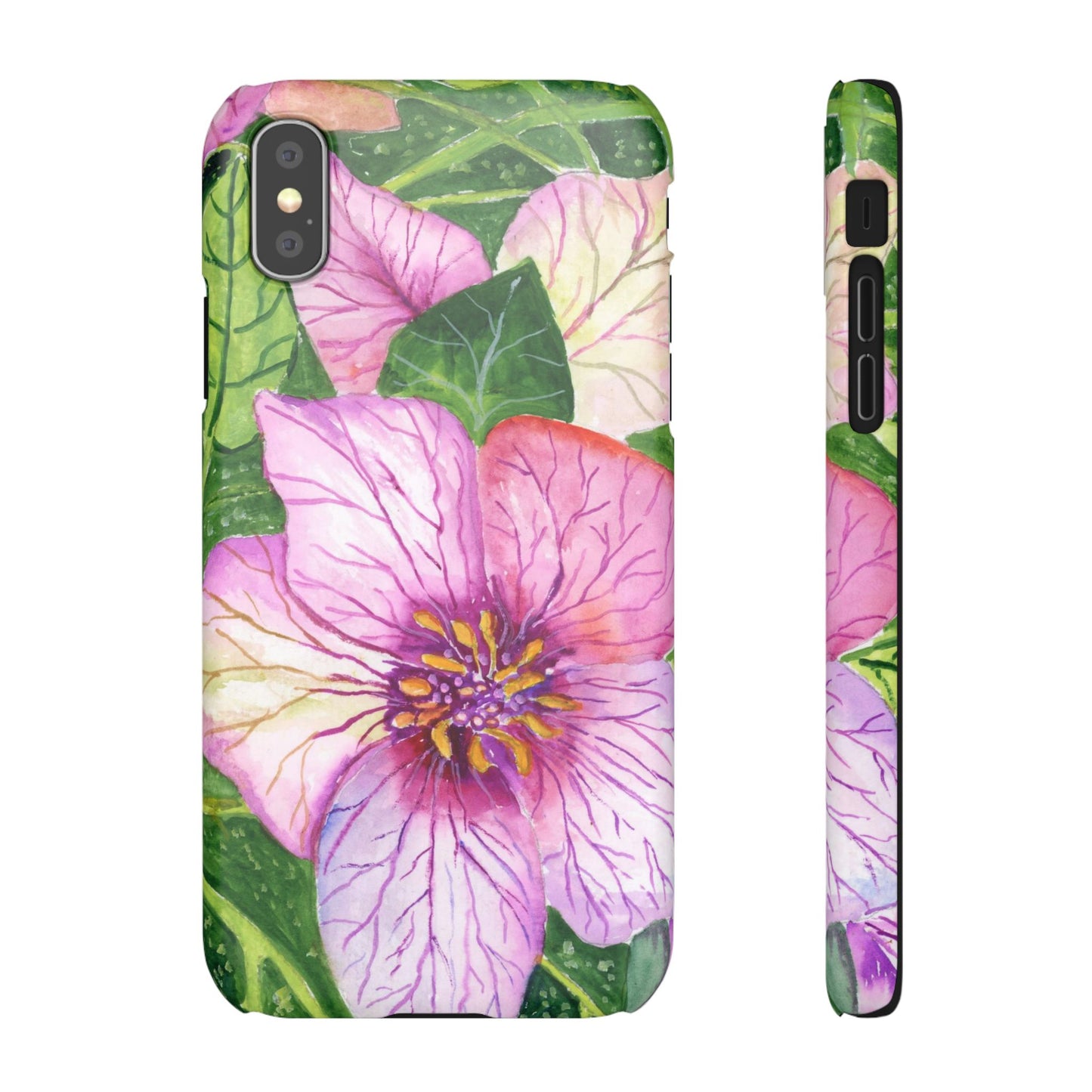 Magic Flowers iPhone & Samsung Snap Cases