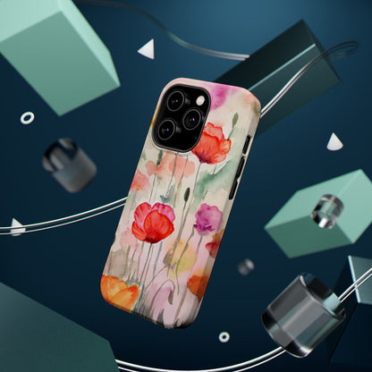 Winter Flowers MagSafe® Impact Cases (iPhone 16 and others)