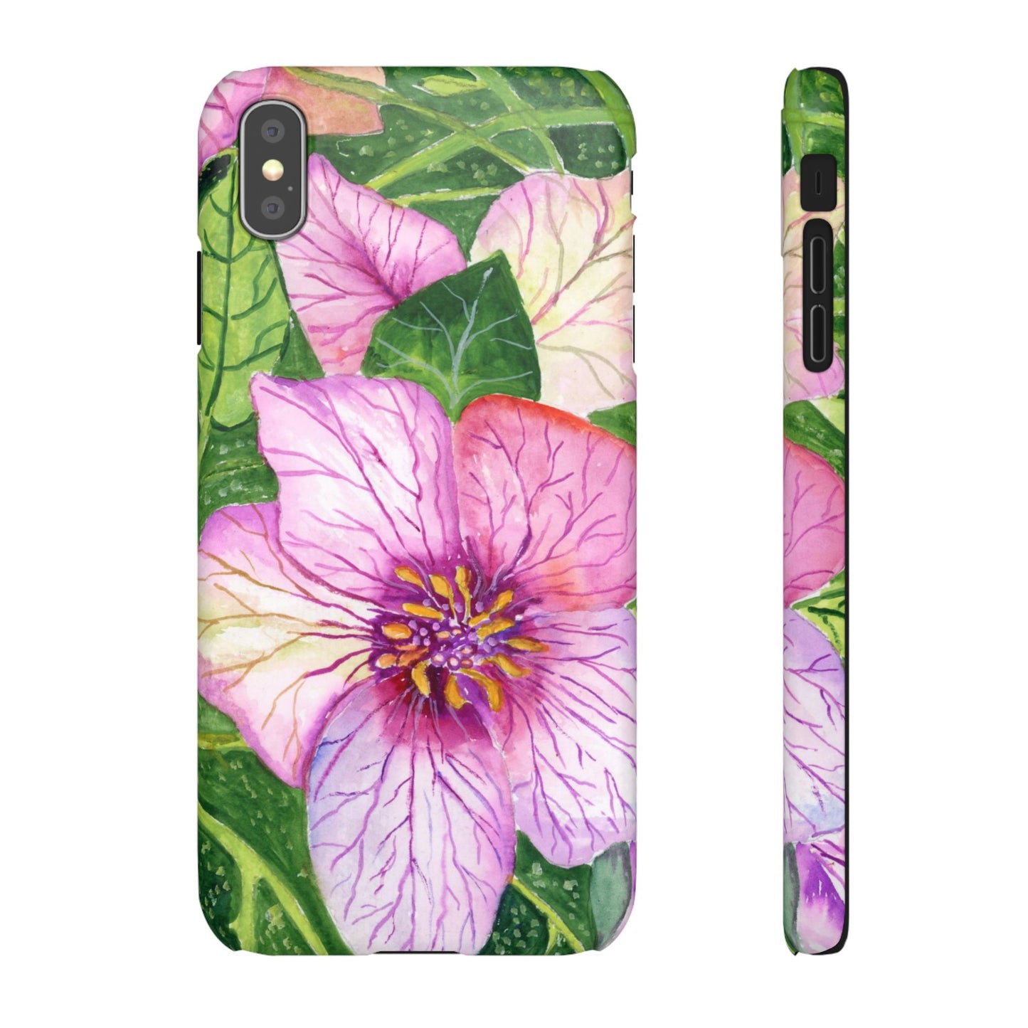 Magic Flowers iPhone & Samsung Snap Cases