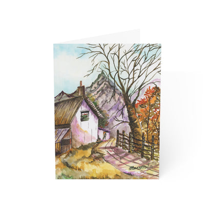 Leaf Peepin' All Occasion Greeting Cards