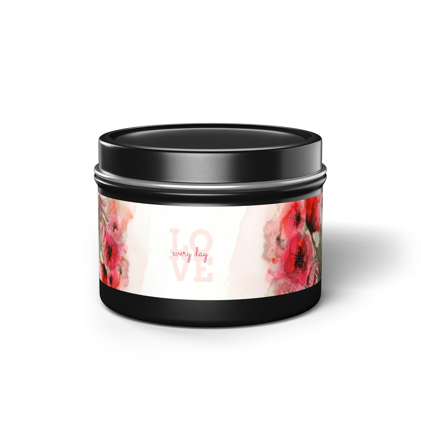 Poppy Love Everyday Tin Candles