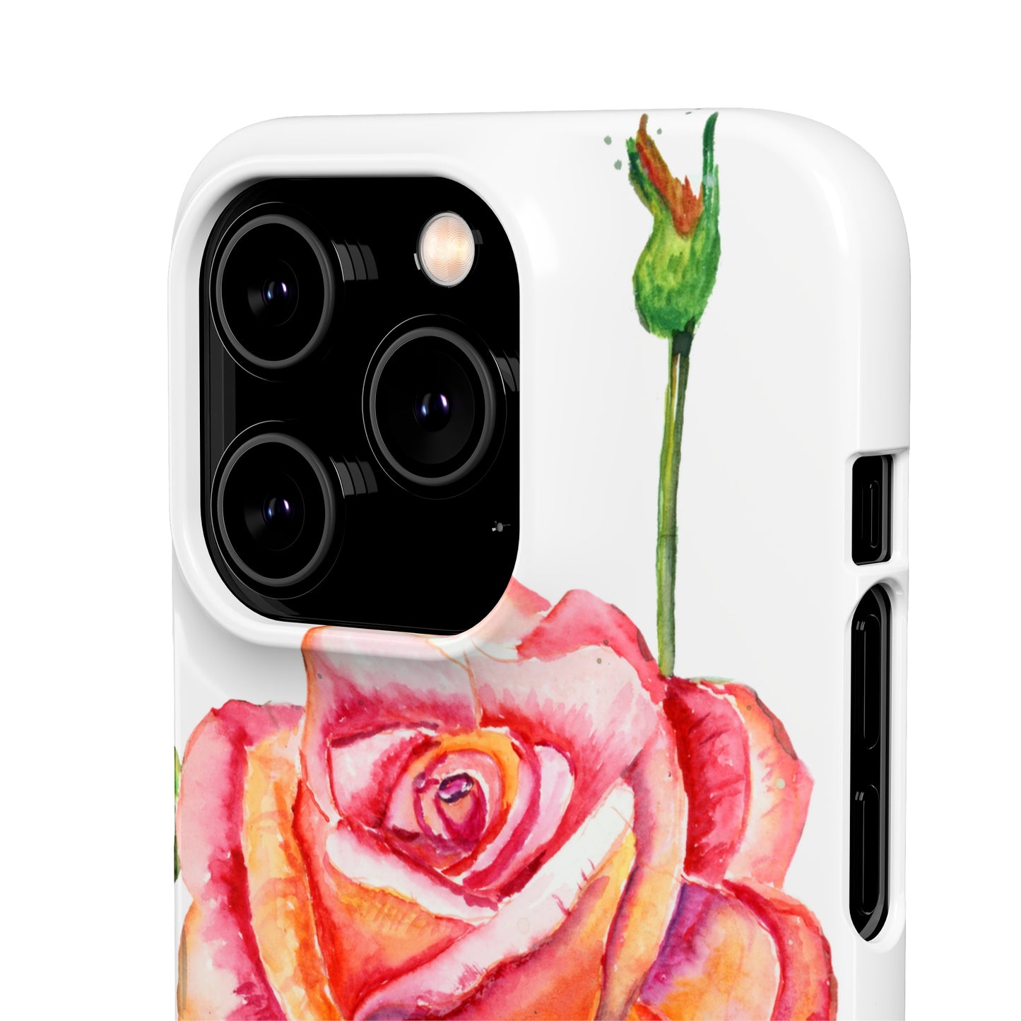 Fragrant Garden Rose iPhone & Samsung Snap Cases