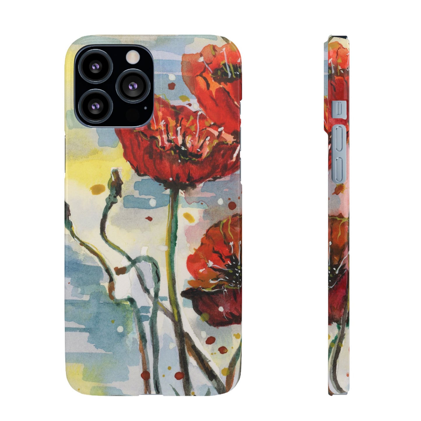 Poppy Love iPhone & Samsung Snap Cases