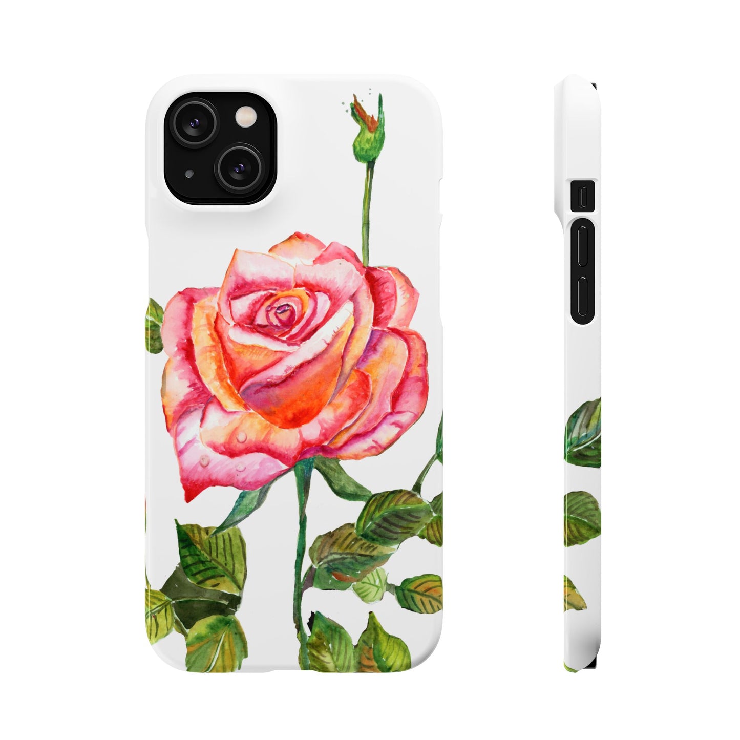 Fragrant Garden Rose iPhone & Samsung Snap Cases