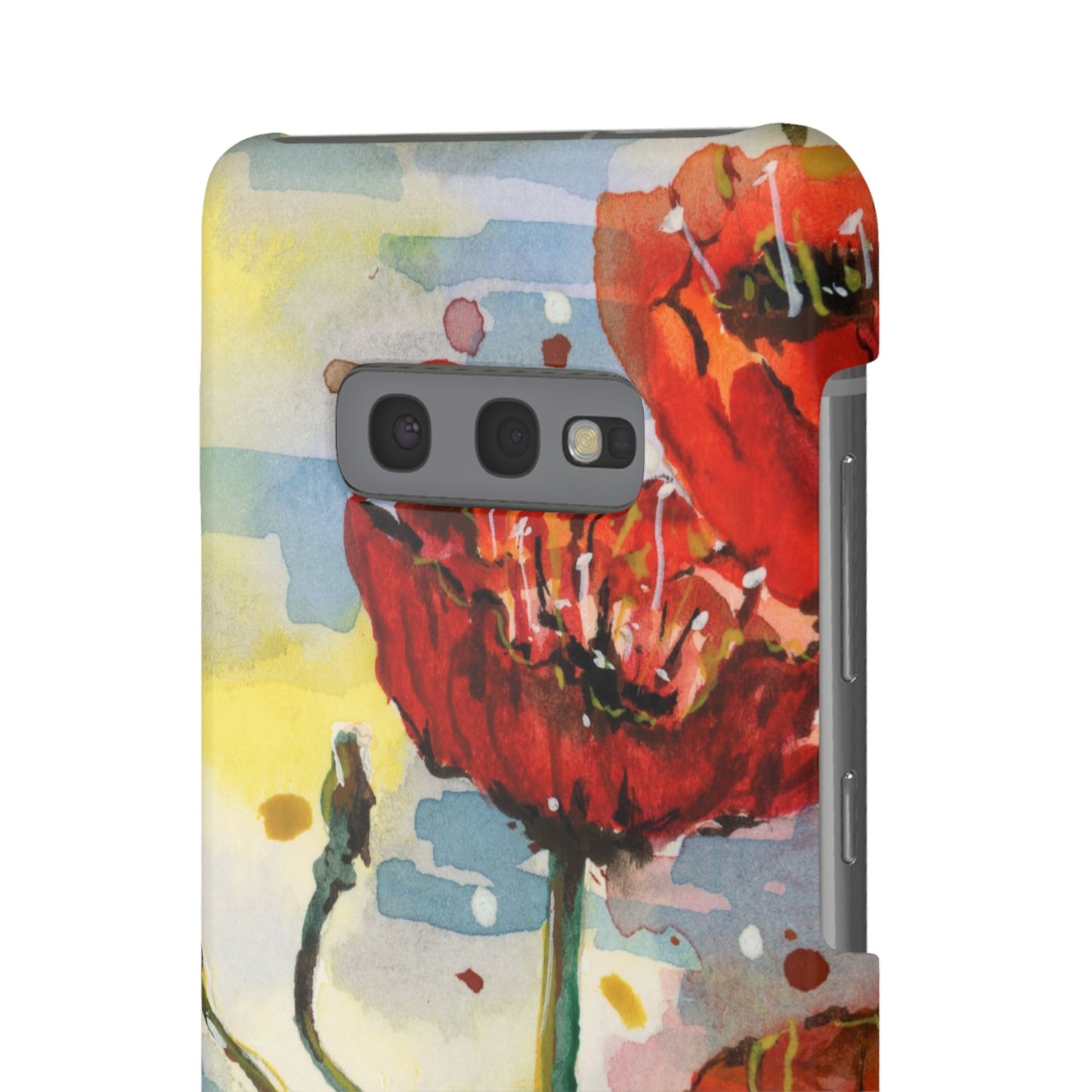 Poppy Love iPhone & Samsung Snap Cases