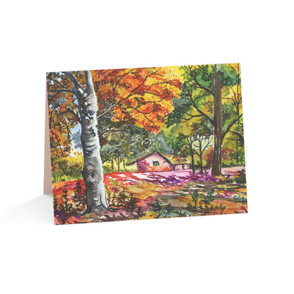 Rustic Autumn Reverie Any occasion Greeting Cards