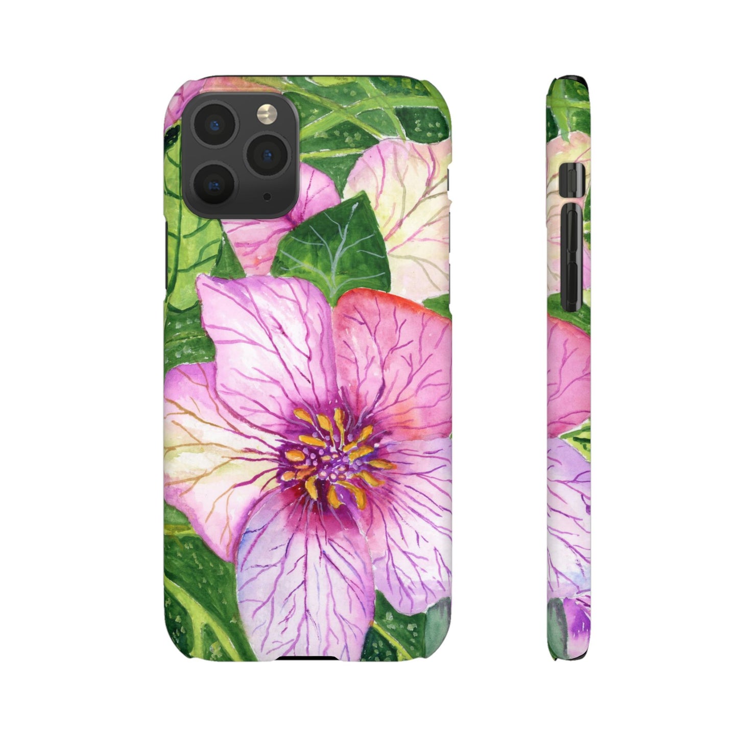 Magic Flowers iPhone & Samsung Snap Cases