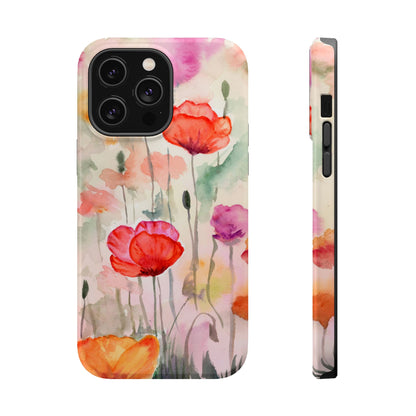 Winter Flowers MagSafe® Impact Cases (iPhone 16 and others)