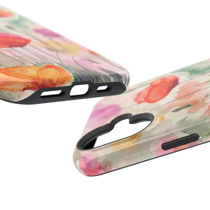 Winter Flowers MagSafe® Impact Cases (iPhone 16 and others)