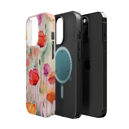 Winter Flowers MagSafe® Impact Cases (iPhone 16 and others)