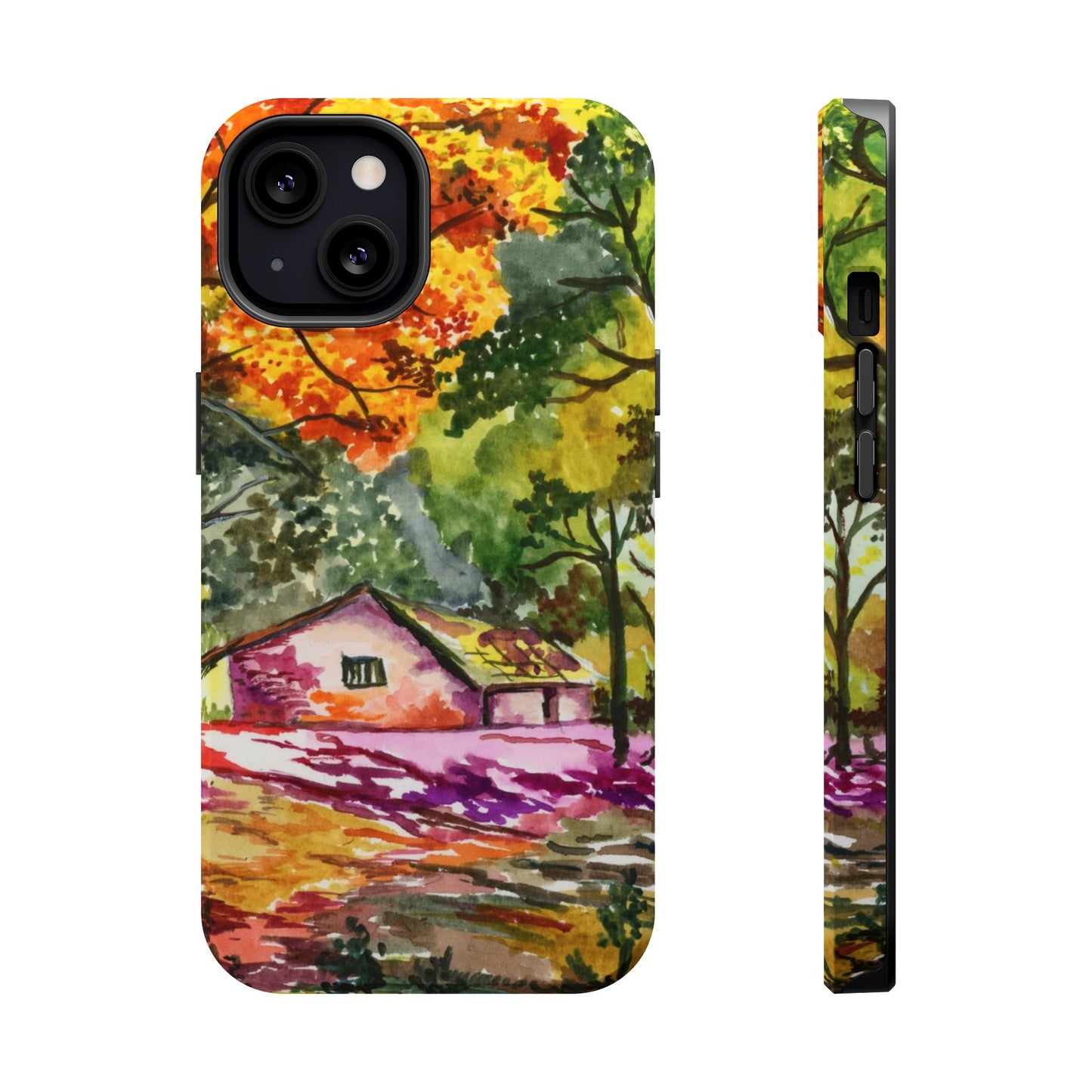 Rustic Autumn Reverie MagSafe® Impact Cases (iPhone 17 and others)