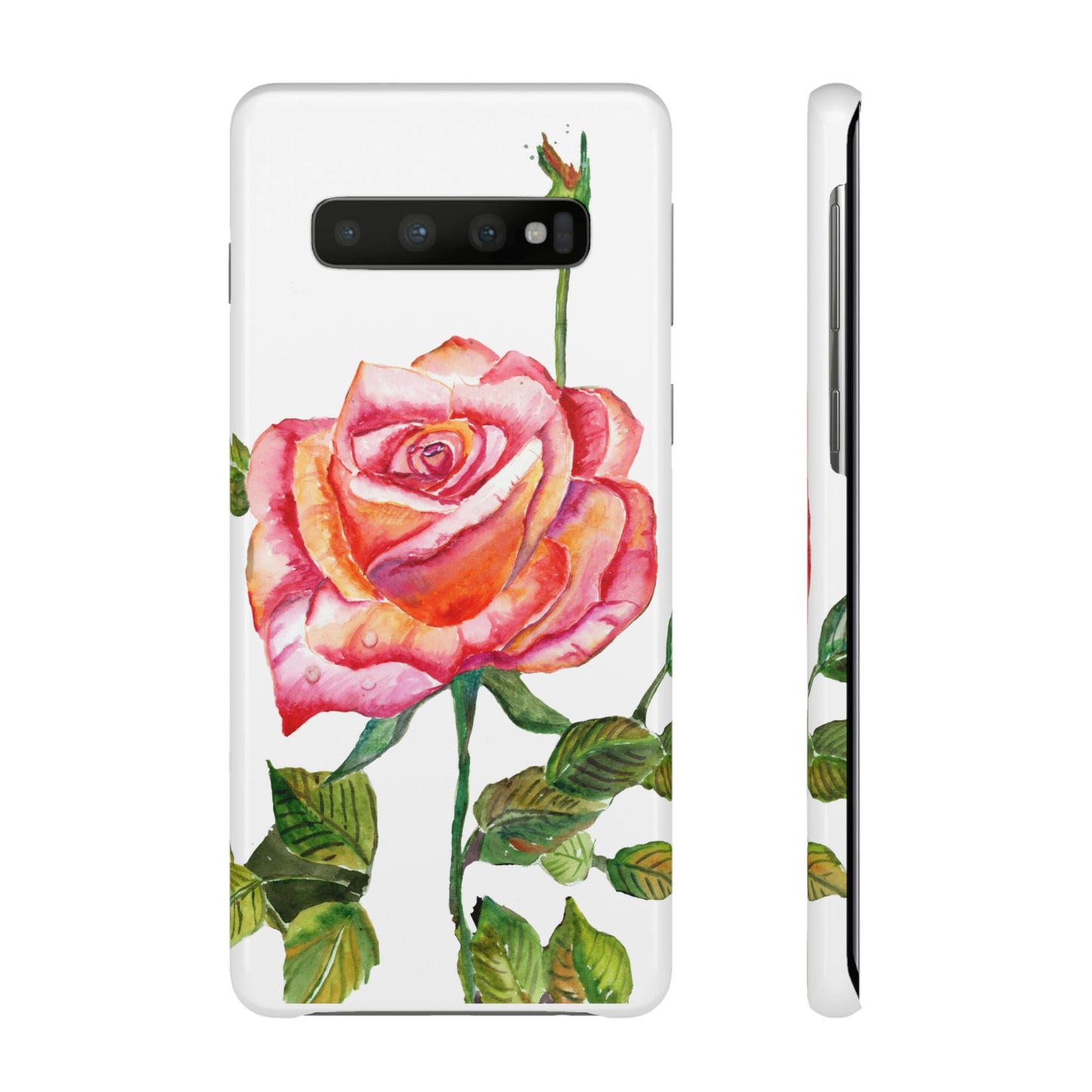 Fragrant Garden Rose iPhone & Samsung Snap Cases