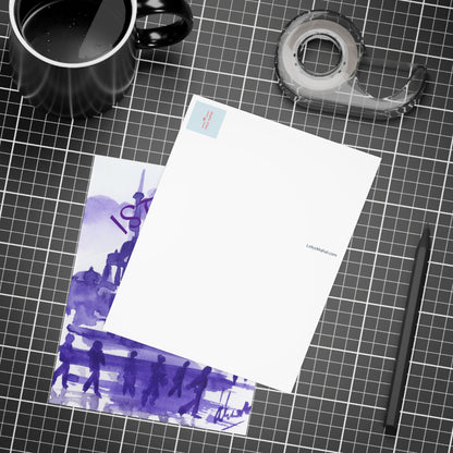 I dream of Istanbul Watercolor Postcard