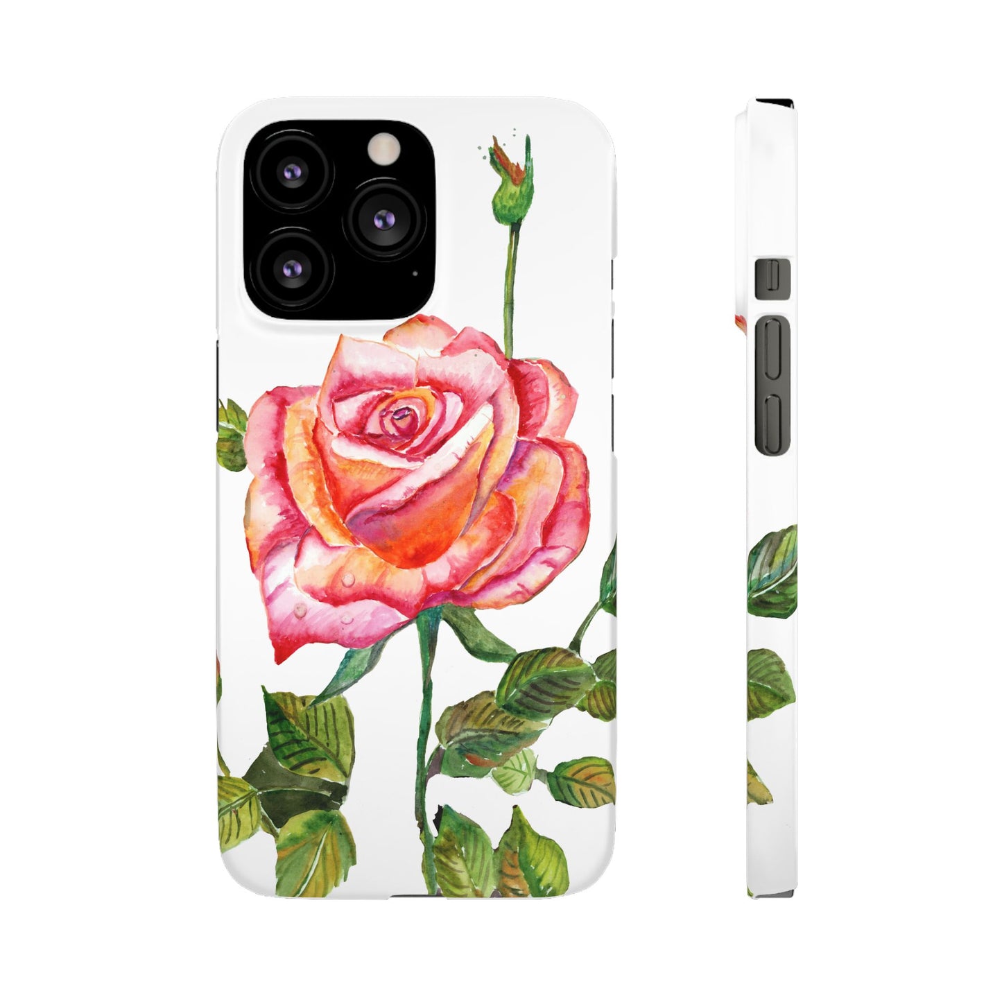 Fragrant Garden Rose iPhone & Samsung Snap Cases