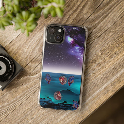 MagSafe® Galactic Ocean Clear Impact Cases (iPhone 16 & more)