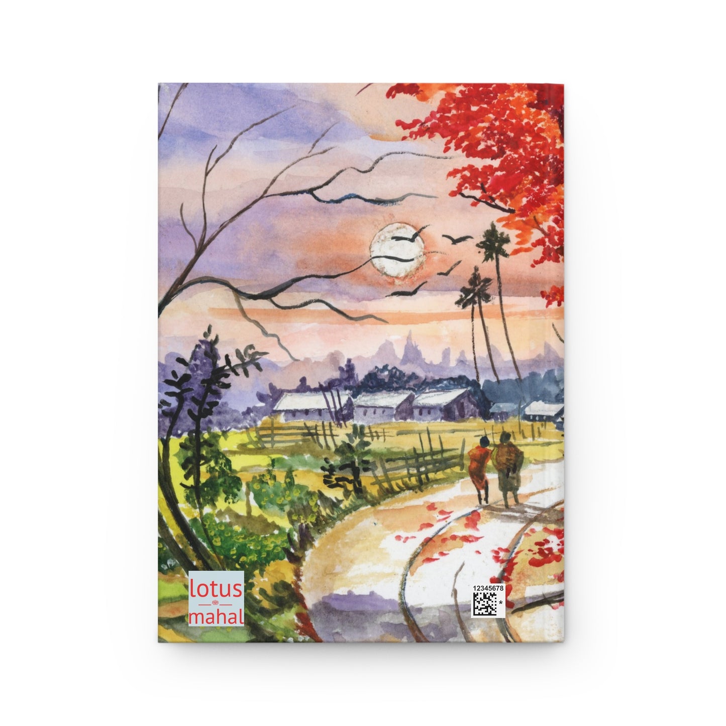 The Fall Stroll Hardcover Notebook