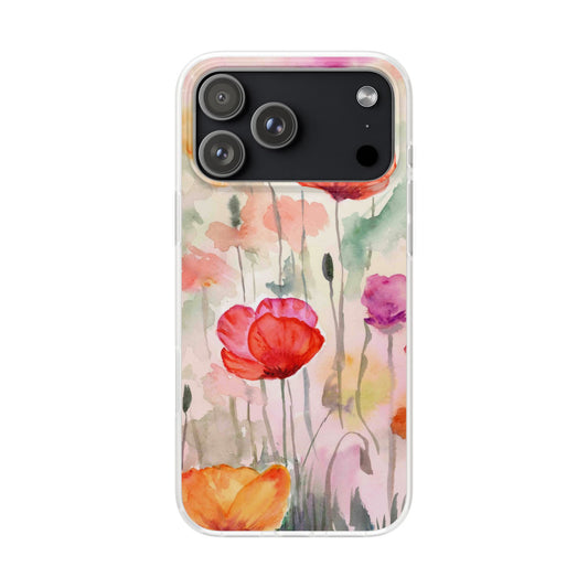 Wild Flower Flexi iPhone 17 & Samsung Cases