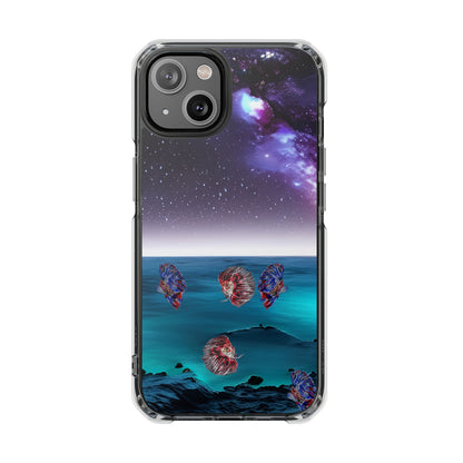 MagSafe® Galactic Ocean Clear Impact Cases (iPhone 16 & more)