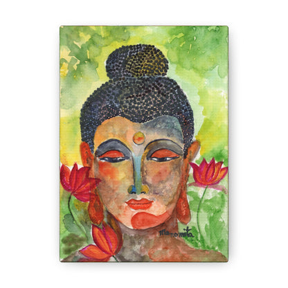 Enlightened Essence Watercolor Canvas Gallery Wraps