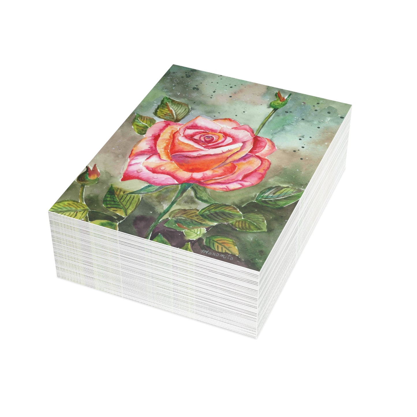 Fragrant Garden Rose Postcard