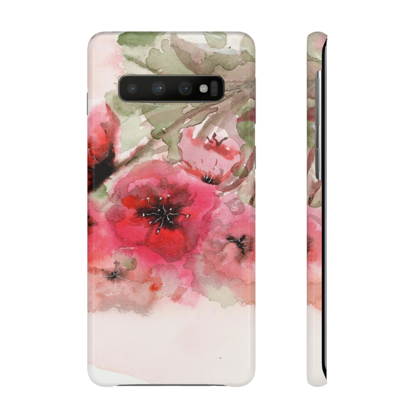 Evening Flowers iPhone & Samsung Snap Cases