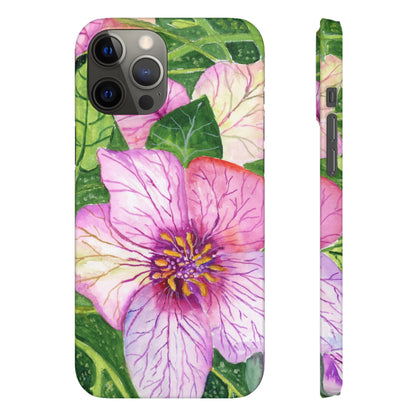 Magic Flowers iPhone & Samsung Snap Cases