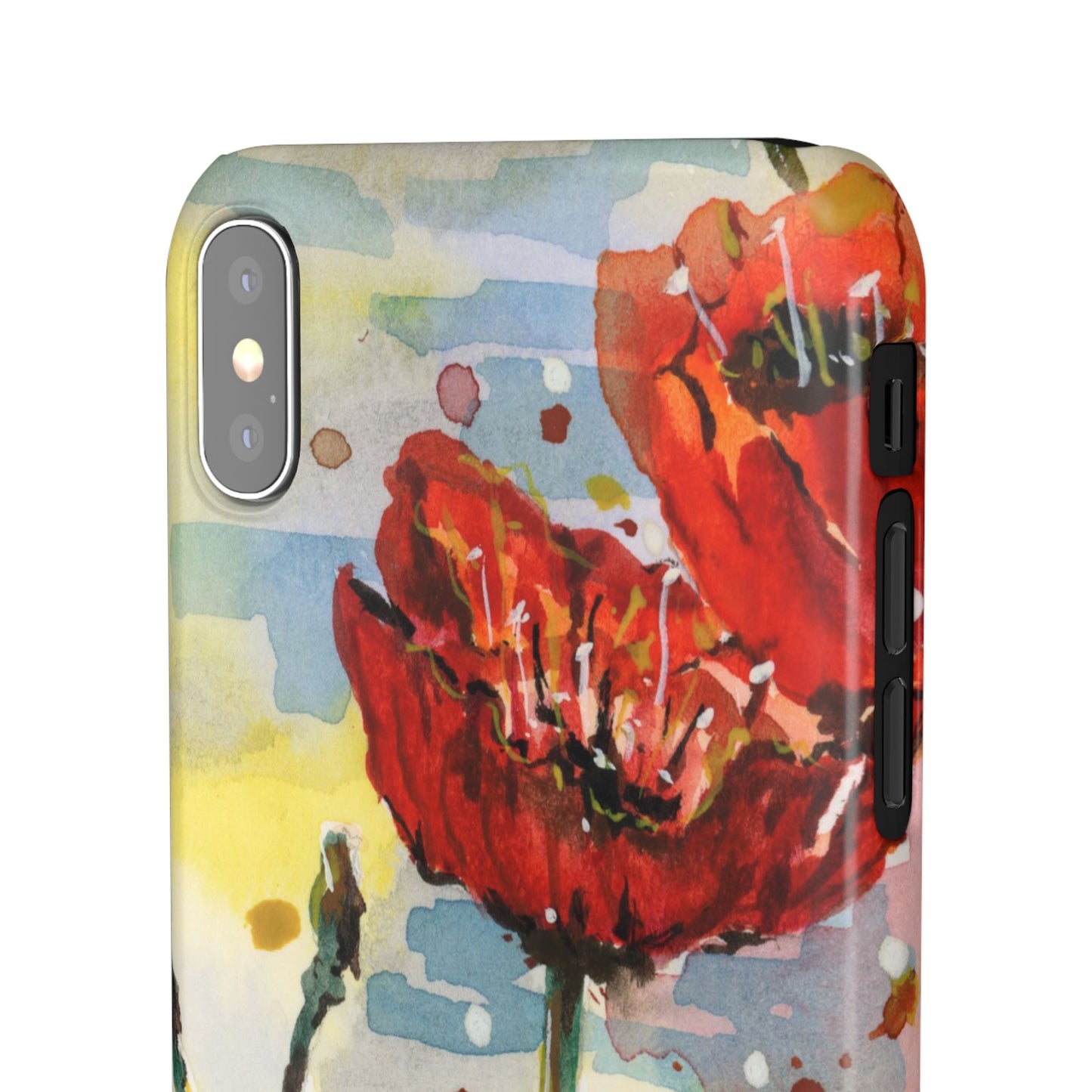 Poppy Love iPhone & Samsung Snap Cases