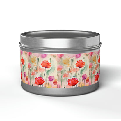 Wild Flowers Handmade Art Candles