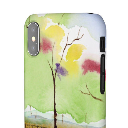 Tidal Flowers iPhone & Samsung Snap Cases