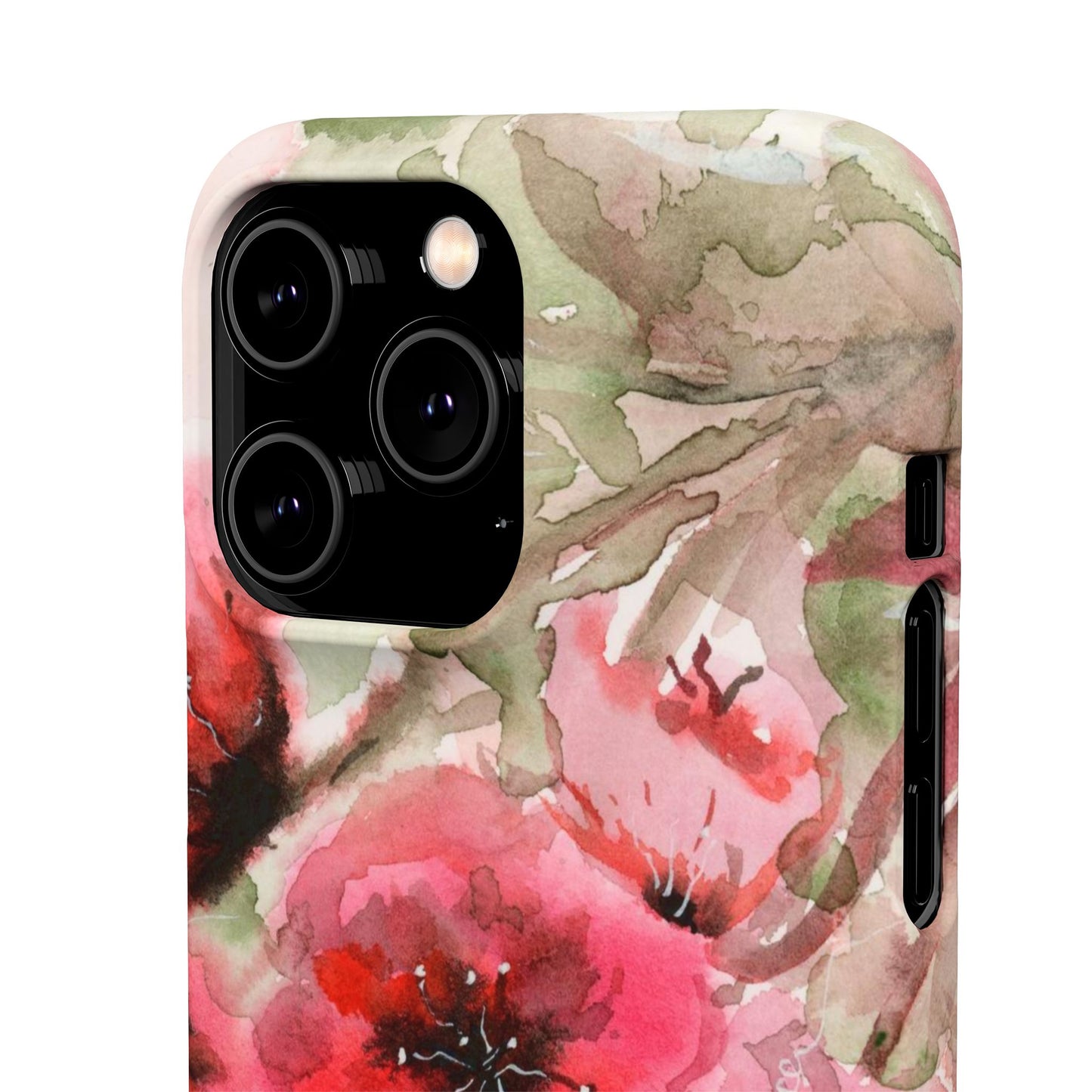 Evening Flowers iPhone & Samsung Snap Cases