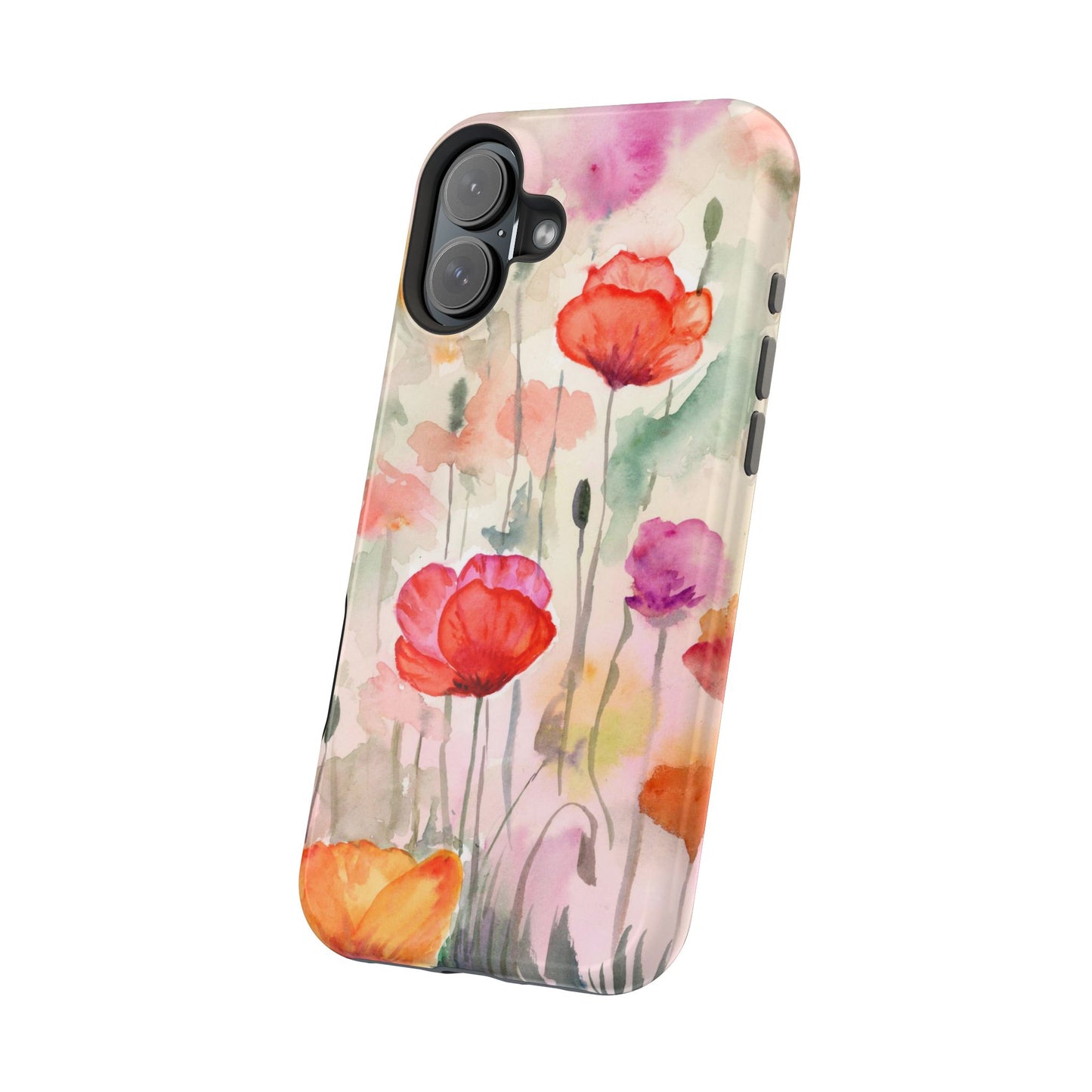 Winter Flowers MagSafe® Impact Cases (iPhone 16 and others)