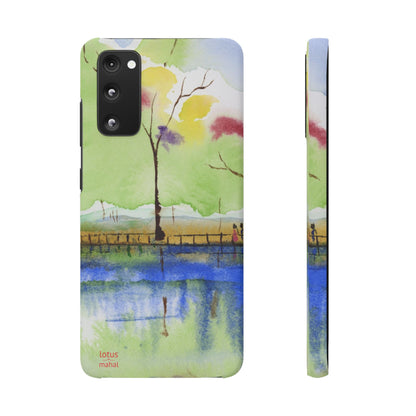 Tidal Flowers iPhone & Samsung Snap Cases