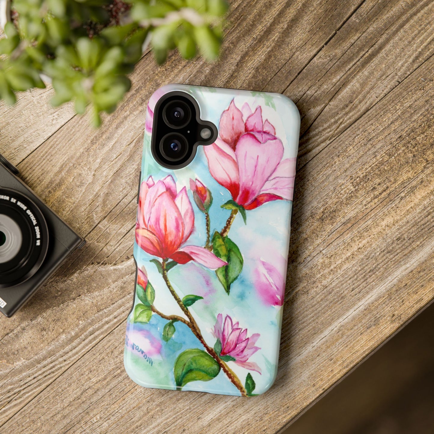 MagSafe® Allura Magnolia Impact Cases (iPhone 17 and others)