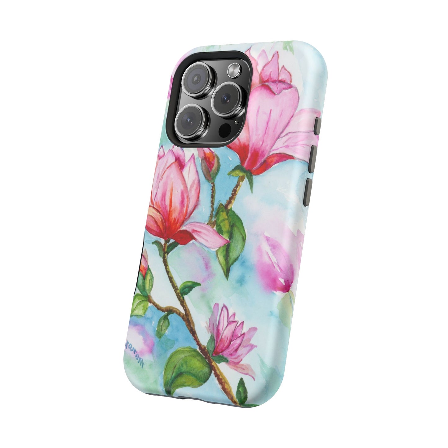 MagSafe® Allura Magnolia Impact Cases (iPhone 16 and others)