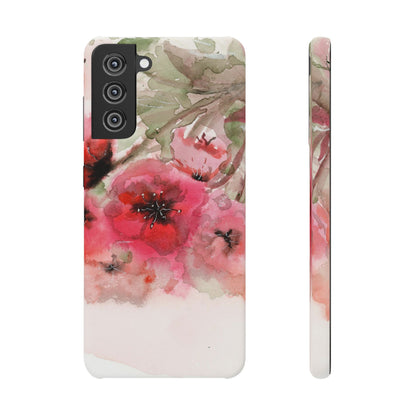 Evening Flowers iPhone & Samsung Snap Cases