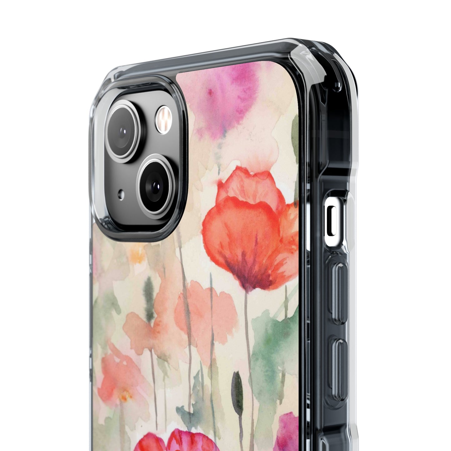 MagSafe® Wild Flower Clear Impact Cases (iPhone 15 & 14)