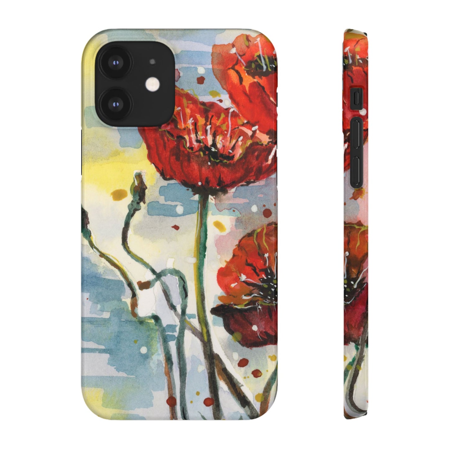 Poppy Love iPhone & Samsung Snap Cases