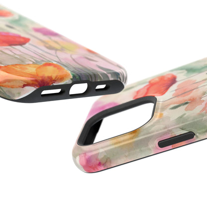 Winter Flowers MagSafe® Impact Cases (iPhone 16 and others)