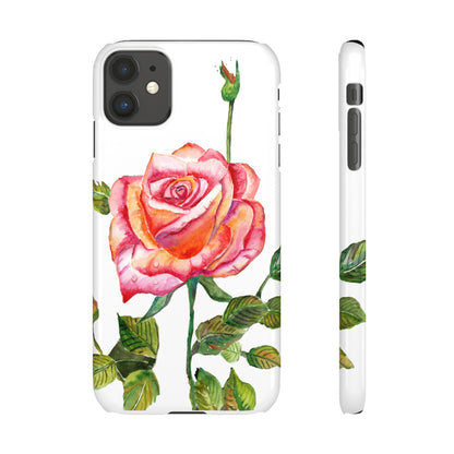 Fragrant Garden Rose iPhone & Samsung Snap Cases