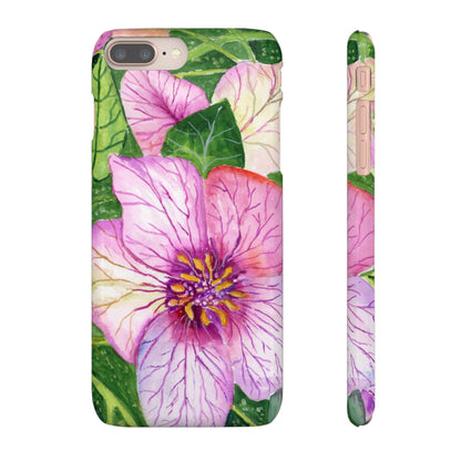 Magic Flowers iPhone & Samsung Snap Cases