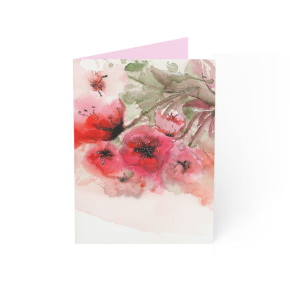 Evening Flowers All Occassion Greeting Cards