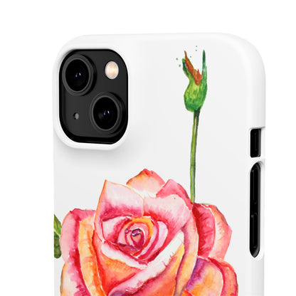 Fragrant Garden Rose iPhone & Samsung Snap Cases