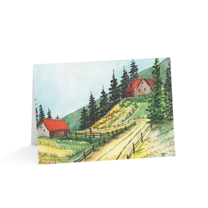 American Rustic All Occasions Greeting Cards