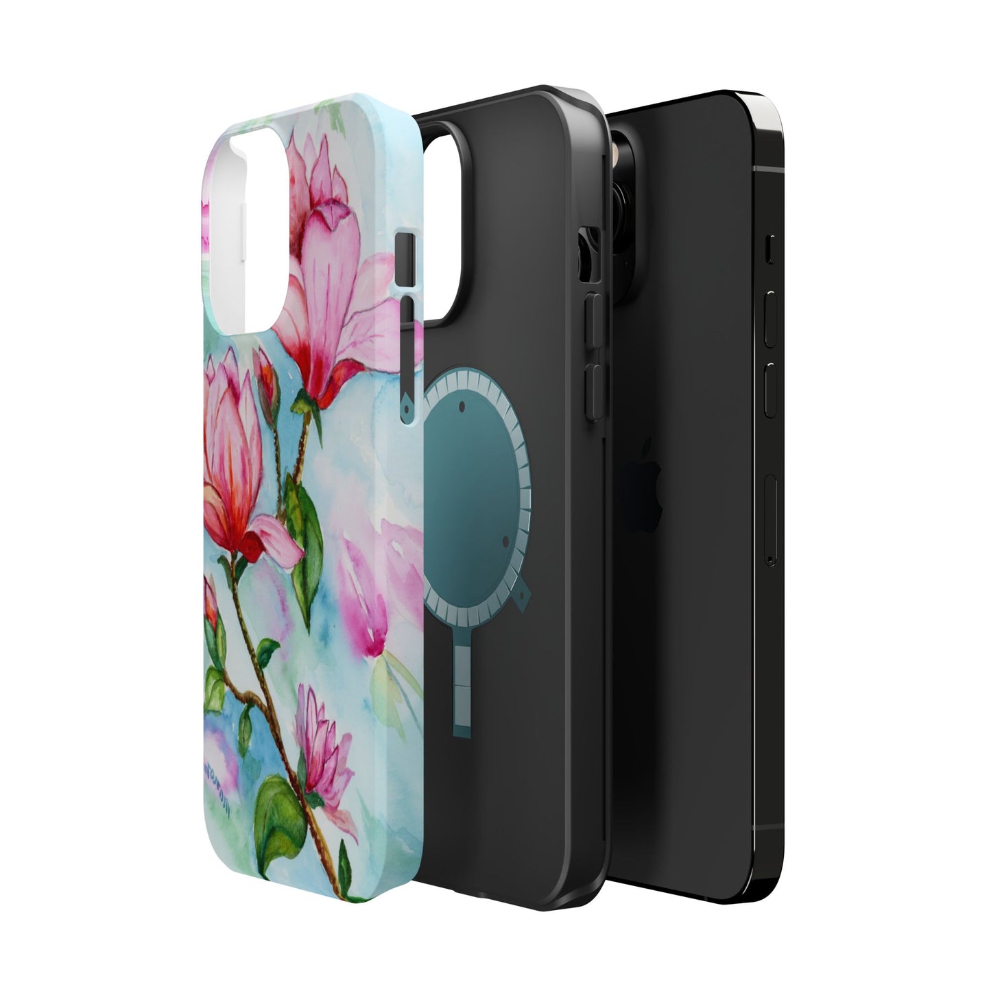 MagSafe® Allura Magnolia Impact Cases (iPhone 17 and others)