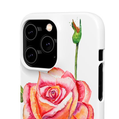 Fragrant Garden Rose iPhone & Samsung Snap Cases