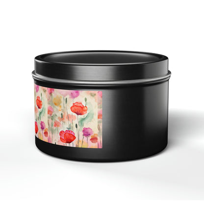 Wild Flowers Handmade Art Candles